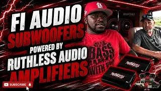 FI AUDIO SUBWOOFERS POWERED BY RUTHLESS AUDIO AMPLIFIERS 