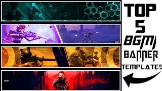 TOP 5 BGMI & PUBG BANNER TEMPLATES 🔥[ DOWNLOAD LINK IN DISCRIPTION] [2022] #mr_mp_techz #banner