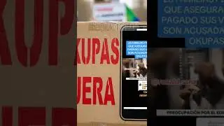 Tensi&oacute;n en Madrid: &iquest;Son OKUPAS o V&Iacute;CTIMAS? 🏘️🔥 28 Familias luchan por su hogar