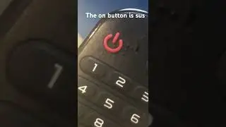 The on button is sus 🤨