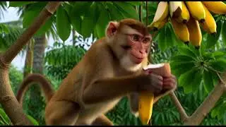 Cute Monkey Adventures 🥰🐵 | Daily Monkey Vlog
