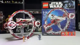LEGO Star Wars Jedi Starfighter With Hyperdrive #75191 Unboxing & Review With Comparison!