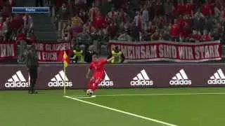 Lewandowski!! (Bayern Munchen vs AS Roma - PES 2016)