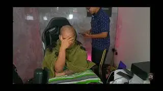 Takla scout🤣🤣|cutting hair on livestream 4million celebration