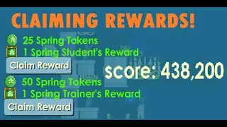 Growtopia claiming spring clash rewards! 438k points!