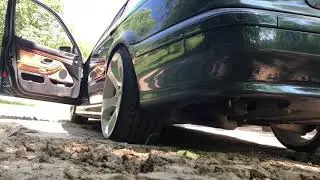 BMW E39 525D exhaust