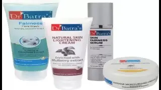 Dr Batra's Skin Fairness Serum, Face Wash, Natural Skin Lightening and Intense Moisturizing Creams