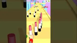 Lipstick Stack  Runner 3D #short #game