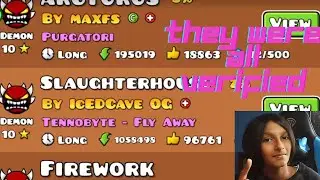 Reacting to the new top 1 demon being verified. Geometry Dash