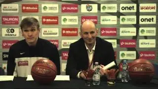 Konferencja prasowa Asseco Gdynia - Stelmet BC Zielona Góra #PucharPLK