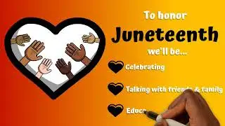 Juneteenth 2022 Celebration Video Template | VideoScribe