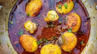 Bihari style egg curry-स्पेशल अंडा कढ़ी बनाने का देसी तरीका || Authentic Egg Curry Recipe 😃