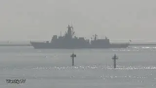 HNLMS VAN AMSTEL F831 IN PLYMOUTH SOUND - 15th October 2021