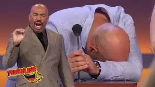 STEVE HARVEY Acts Like A Big COCK on Family Feud! 🐔