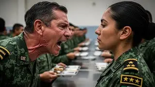 Coronel ofende a la general más joven de fuerzas especiales y cae fulminado