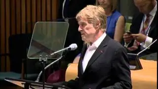 Mr. Robert Redford - Actor and Environmental Campaigner - UN High-Level Event on Climate Change