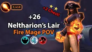 Neltharion's Lair +26 | Fire Mage | Fortified | Dragonflight 10.1