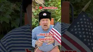 I love America... But I have questions - Part 1 #crazyrussiandad #usa #america #questions