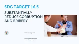 SDG Target 16 5 Substantially reduce corruption and bribery
