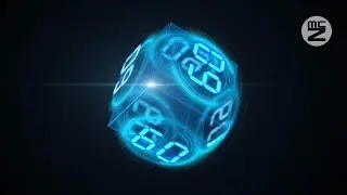💠 3D Hologram Countdown Timer 30 Seconds | Futuristic Blue Sphere | McZerrill FX
