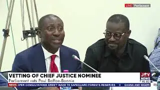 Minority boycotts vetting of Chief Justice nominee Paul Baffoe-Bonnie
