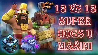 TH13 Strategije - Hibrid bez Siege Barrake - Clash of Clans