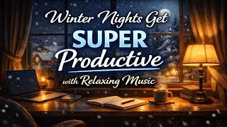 Winter Nights Get SUPER Productive with Relaxing Music?