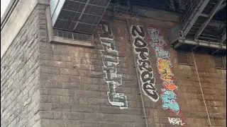 (NYC) New York City Graffiti Drone