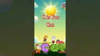 C is For Cat ko #cforcat #kidslearning #alphabetsong #viralvideo