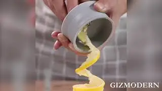 Portable Handheld Vegetable Spiral Slicer, for Cucumber, Zucchini, Lemon & More