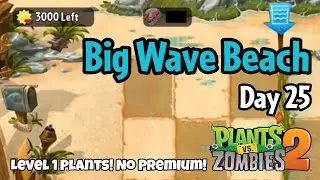 Plants vs Zombies 2 | Big Wave Beach Day 25