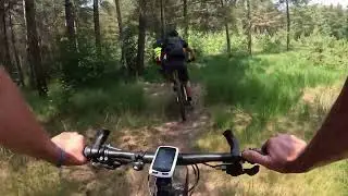 MTB Okra ride Gierle Lilse bergen.