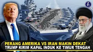 PERANG DIMULAI? AS Kirim Kapal Induk ke Timur Tengah & Iran Dibentengi HQ-9B China dan S-400 Rusia