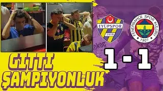 YETER ARTIK! GİTTİ ŞAMPİYONLUK! | EYYÜPSPOR 1-1 FENERBAHÇE MAÇINA TEPKİ | #fenerbahçe
