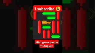 Mini game puzzle solved 11 August #minigame #shorts #shortvideo #shortsfeed #freefire