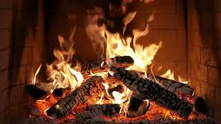 Fire place 4k three hours