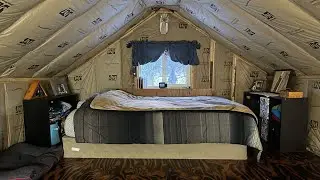 Alaska Tiny Home Bedroom Loft Tour