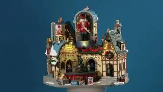 Lemax Ludwig&rsquo;s Wooden Nutcracker Factory Festive D&eacute;cor