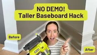 NO DEMO! Taller Baseboard Update