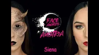 Beauty and the Beast MakeUp Turorial NYX Face Awards Austria 2017 Siena Schneider