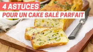4 ASTUCES pour un CAKE SAL&Eacute; PARFAIT ! | MARMITON
