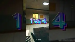 1 vs 4 #warzone #shorts #epicplay
