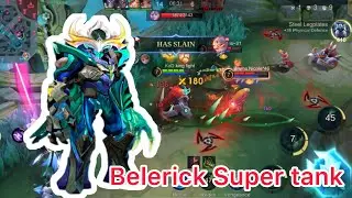 BELERICK BEST BUILD 2026| BUILD TOP 1GLOBAL BELERICK GAMEPLAY | MLBB 26
