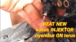 Beat new injektor nyembur on terus
