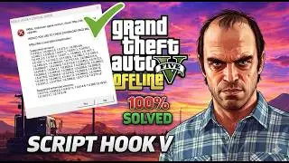 Finally! Fix GTA 5 Script Hook V Critical Error ✅ | Game Crash Problem Solved [2026]