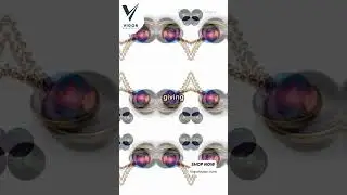 Stunning Double-Sided Galaxy Pendant Necklace &mdash; Cosmic Jewelry Gift for Her