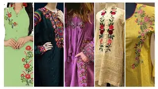 Hand Embroidery Dress Design of 2021-2022 / New Hand Embroidery Dress Design 2021/ #embroiderydress