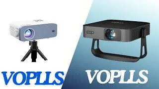VOPLLS Mini Projector vs VOPLLS 360&deg; Adjustable Mini Projector Review