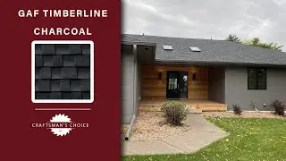 GAF Timberline Charcoal Roofing Shingles | Colors, Design Ideas & Project Examples