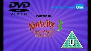 Closing to Nativity 3: Dude, Where&rsquo;s My Donkey? 2015 UK DVD